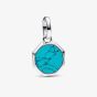 PANDORA ME Turquoise-Coloured Mini Medallion Charm 793388C01