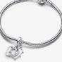 PANDORA Friendship Opalescent Double Dangle Charm 793434C01
