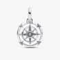 PANDORA ME Silver Compass Medallion Charm 793456C01