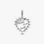PANDORA Spinnable Arrow Heart Dangle Charm 793667C01