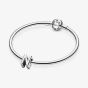 PANDORA Sterling Silver Letter N Charm 797468