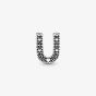 PANDORA Sterling Silver Letter U Charm 797475