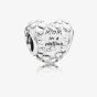 PANDORA Sterling Silver Mum In A Million Heart Charm 797781CZR
