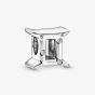 PANDORA Sterling Silver Cubic Zirconia Sparkling Gemini Zodiac Charm 798428C01