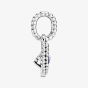 PANDORA Sterling Silver Blue Cubic Zirconia September Birthstone Dangle Charm 798854C12