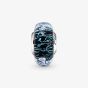 PANDORA Sterling Silver Wavy Dark Blue Murano Glass Charm 798938C00