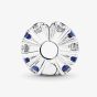 PANDORA Blue Sparkling Spacer Clip Charm 799171C01