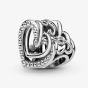 PANDORA Sparkling Entwined Hearts Charm 799270C01