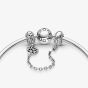 PANDORA Silver Family Tree Safety Chain Charm 799293C00-05