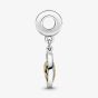 PANDORA Two Tone You Are My World Charm 799303C01