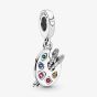 PANDORA Silver Artists Palette Dangle Charm 799320C01
