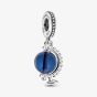 PANDORA Blue Globe Dangle Charm 799430C01