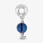 PANDORA Blue Globe Dangle Charm 799430C01