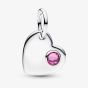 PANDORA October Birthstone Heart Dangle Charm 794295C10