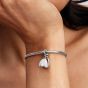 PANDORA Silver Snowdrop Flower Dangle Charm 794239C01