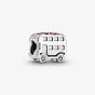 PANDORA Silver Union Jack London Bus Charm 791049ER