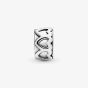 PANDORA Silver Band Of Hearts Clip Charm 791978