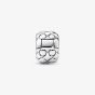 PANDORA Silver Studded Clip Charm 792746C00