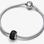 PANDORA Black Mini Murano Glass Charm 793117C00