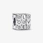 PANDORA Silver Moveable Toy Cube Charm 793672C01