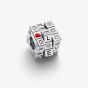 PANDORA Silver Moveable Toy Cube Charm 793672C01