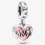 PANDORA Mum Script Heart Dangle Charm 798887C01