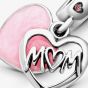 PANDORA Mum Script Heart Dangle Charm 798887C01