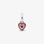 PANDORA ME Red Chakra Heart Mini Dangle Charm 793042C05