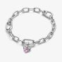 PANDORA ME Winged Pink Heart Mini Dangle Charm 793626C02