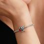 PANDORA Disney Stitch Murano Glass Rose Charm 794378C01