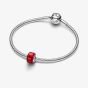 PANDORA Red Murano Glass Charm 794425C00