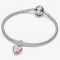 PANDORA I Love You Mom Pink Dangle Charm 794464C01