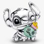 PANDORA Disney Stitch & Scrump Charm 794554C01