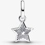 PANDORA Silver & Blue Star Mini Dangle Charm 794613C01