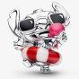 PANDORA Silver Disney Summer Fun Stitch Charm 794642C01