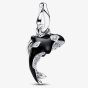 PANDORA Silver & Cubic Zirconia Orca Dangle Charm 794683C01