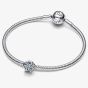PANDORA Silver Openwork Shell Charm 794695C01