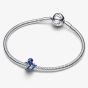 PANDORA Silver Blue Octopus Charm 794706C01