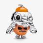 PANDORA Disney Stitch Halloween Pumpkin Sterling Silver Charm 794730C01