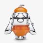 PANDORA Disney Stitch Halloween Pumpkin Sterling Silver Charm 794730C01