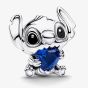 PANDORA Disney Stitch Blue Heart Crystal & Sterling Silver Charm 794731C01