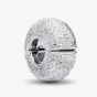 PANDORA Sterling Silver Textured Mini Clip Charm 794771C00