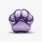 PANDORA Sterling Silver Purple Paw Mini Charm 794782C01