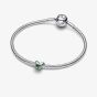 PANDORA Sterling Silver Green Butterfly Mini Charm 794783C01