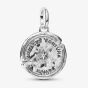 PANDORA Sterling Silver Dolphin Medallion Charm 794807C01