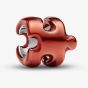 PANDORA Sterling Silver Orange Puzzle Piece Mini Charm 794816C01