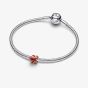 PANDORA Sterling Silver Orange Puzzle Piece Mini Charm 794816C01