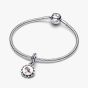 PANDORA Engravable Robin Bird Dangle Charm 792275C00_E023