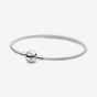PANDORA Moments Sterling Silver Mesh Bracelet 596543