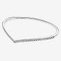 PANDORA Silver Shimmering Wishbone Bangle 597837CZ